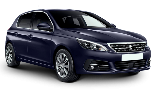 Peugeot 308 в цвете Bleu bourrasque