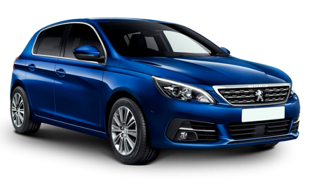 Peugeot 308 в цвете Bleu philae