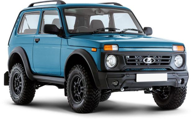 LADA (ВАЗ) 2121 (4x4) Bronto в цвете blue