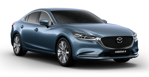 Mazda 6 в цвете Blue Reflex