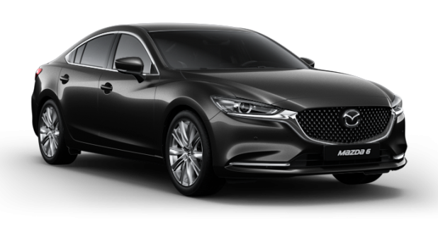 Mazda 6 в цвете Jet Black