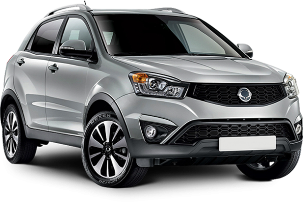 SsangYong Actyon в цвете silent silver