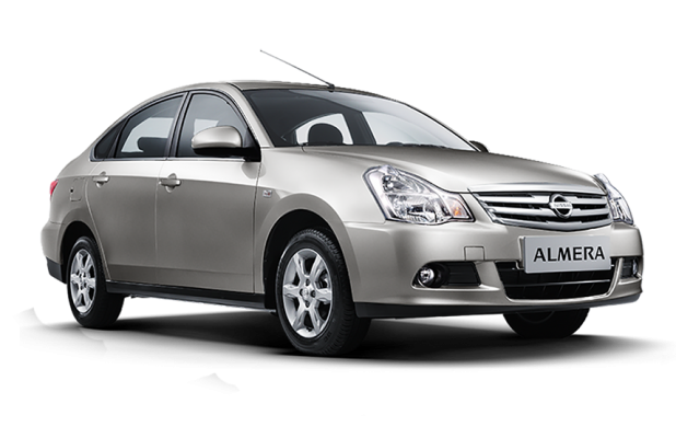 Nissan Almera в цвете Серо-бежевый