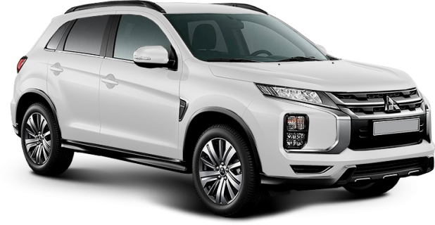 Mitsubishi ASX в цвете белый