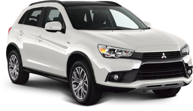 Mitsubishi ASX в цвете белый