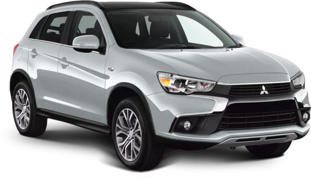 Mitsubishi ASX в цвете серебристый