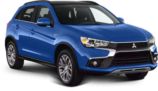 Mitsubishi ASX в цвете синий