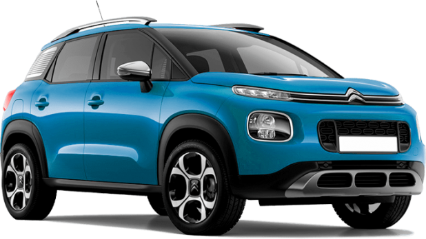 Citroen C3 Aircross в цвете bleu bour rasque