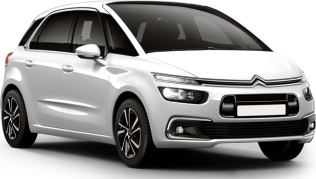 Citroen C4 Picasso в цвете blanc banquise