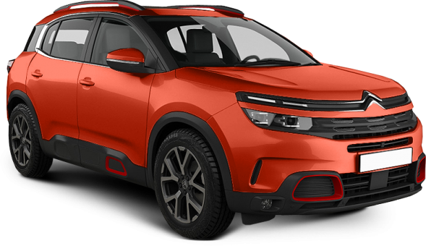 Citroen C5 Aircross в цвете красный