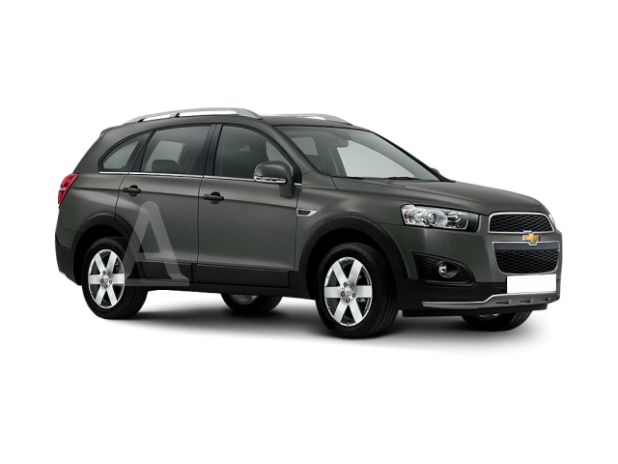 Chevrolet Captiva в цвете Темно-серый металлик