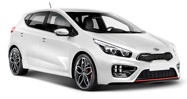 Kia Ceed GT Рестайлинг в цвете Cassa white