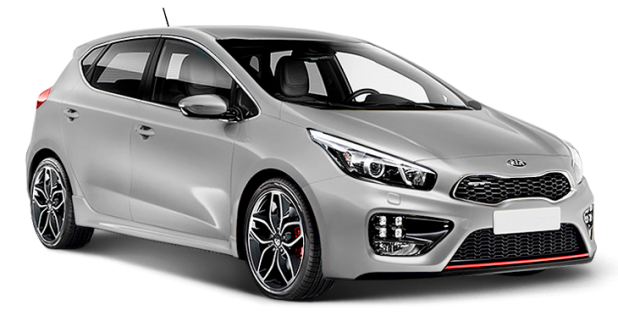 Kia Ceed GT Рестайлинг в цвете Machine silver