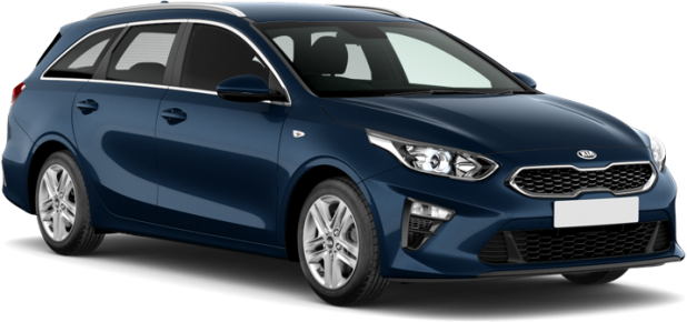 Kia Ceed Универсал в цвете blue