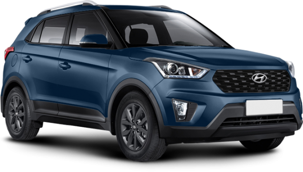 Hyundai Creta в цвете marina blue