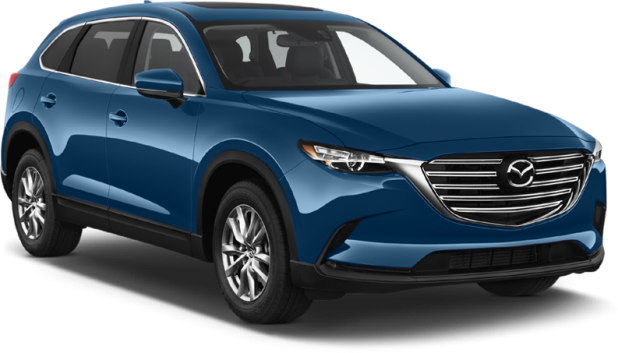 Mazda CX-9 в цвете stormy blue