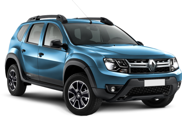 Renault Duster в цвете синий минерал