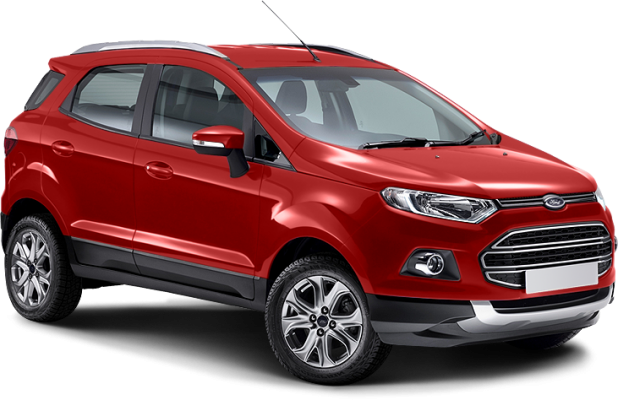 Ford EcoSport в цвете race red