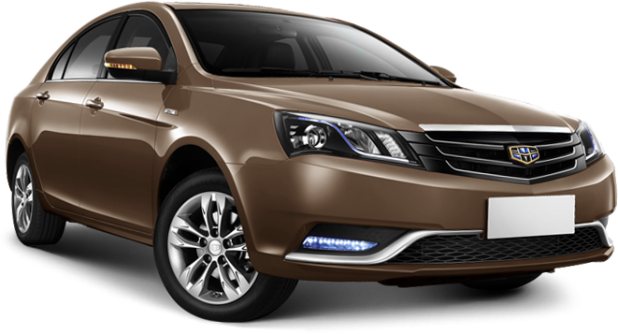 Geely Emgrand 7 в цвете коричневый