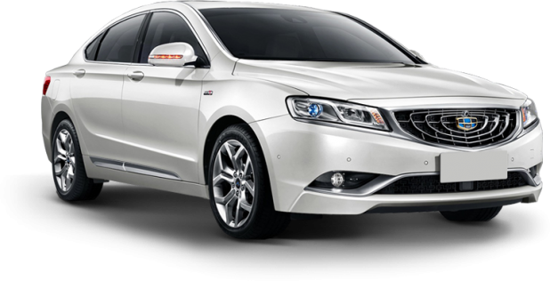 Geely Emgrand GT в цвете белый