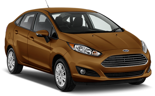 Ford Fiesta в цвете brown