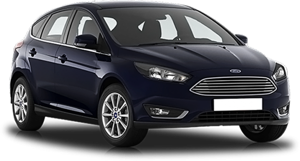 Ford Focus в цвете blue