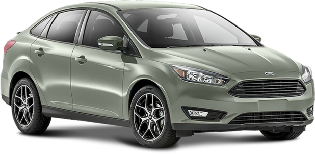 Ford Focus в цвете green