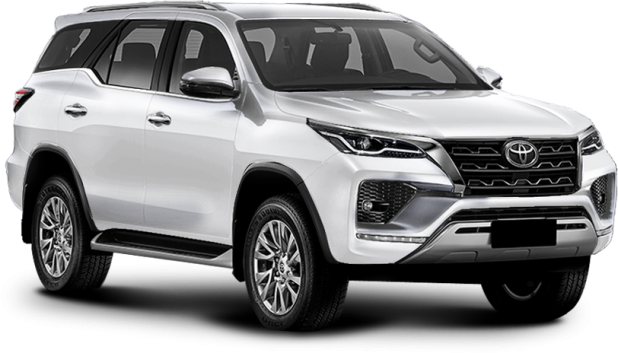 Toyota Fortuner в цвете белый перламутр (070)