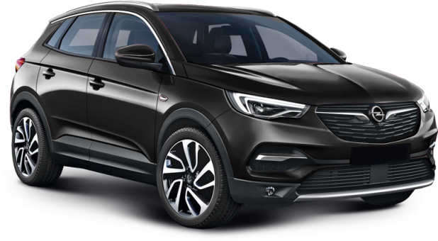 Opel Grandland X в цвете diamond black