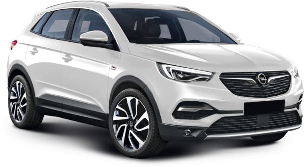 Opel Grandland X в цвете perl white