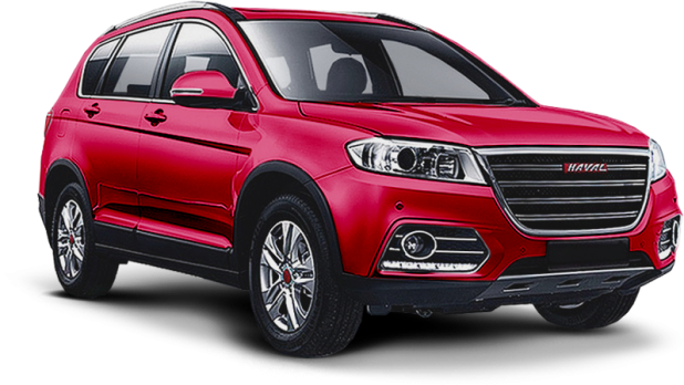 Haval H6 в цвете china red