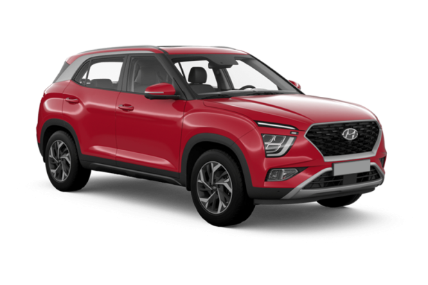 Hyundai Creta в цвете Dragon Red