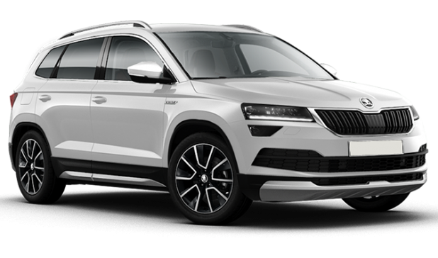 Skoda Karoq в цвете Pure white