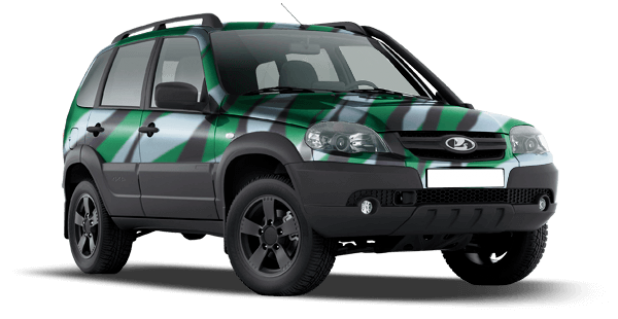 LADA (ВАЗ) Niva Off-road в цвете ﻿Рыбак