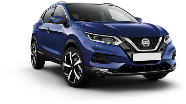 Nissan Qashqai в цвете темно-синий