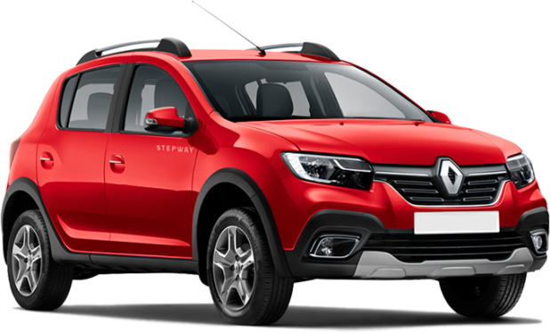 Renault Sandero Stepway в цвете красный