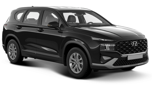 Hyundai Santa Fe в цвете Phantom Black