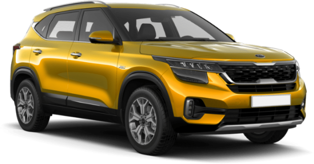 Kia Seltos в цвете stargright yellow