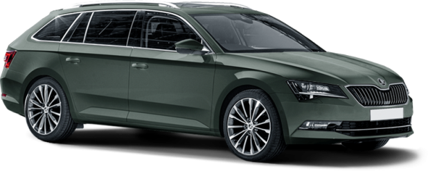 Skoda Superb в цвете bronze