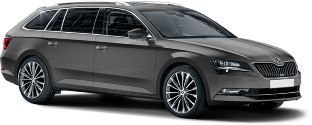 Skoda Superb в цвете gray