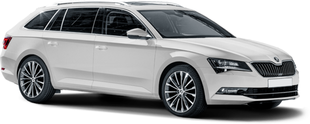 Skoda Superb в цвете silver