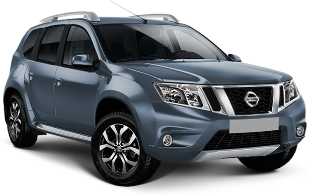 Nissan Terrano в цвете синий металлик