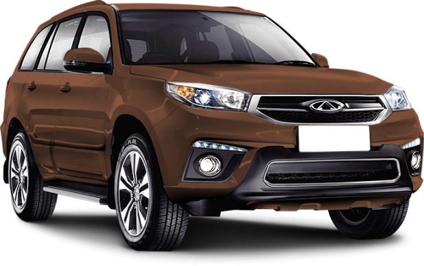 Chery Tiggo 3 в цвете mokko brown