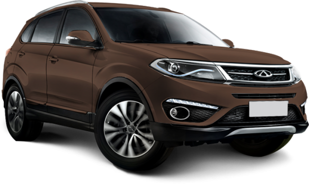 Chery Tiggo 5 в цвете amber brown