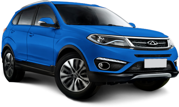 Chery Tiggo 5 в цвете dark blue