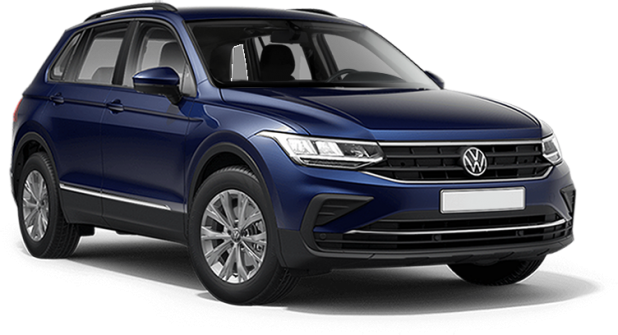 Volkswagen Tiguan в цвете синий