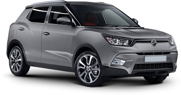 SsangYong Tivoli в цвете carbon grey