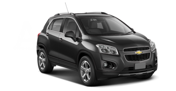 Chevrolet Tracker в цвете Чёрный металлик