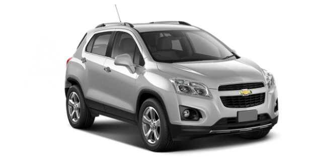 Chevrolet Tracker в цвете Серебристый металлик