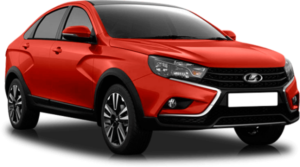 LADA (ВАЗ) Vesta Cross в цвете red